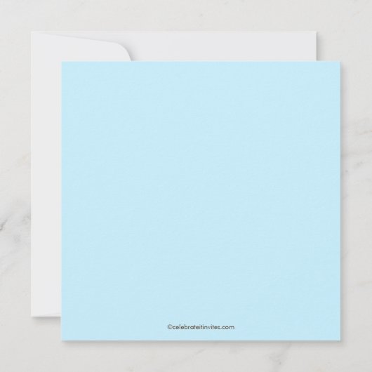 Prince Vintag Frame Boy Babydusche Einladung (Rückseite)