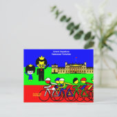 Prince William beginnt Bühne 1 Postkarte (Stehend Vorderseite)