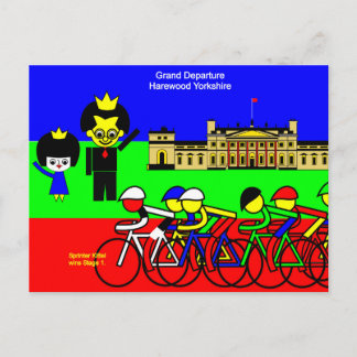 Prince William beginnt Bühne 1 Postkarte