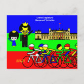 Prince William beginnt Bühne 1 Postkarte (Vorderseite)