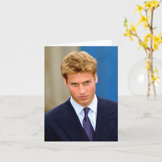 Prince William Karte (Gelbe Blume)