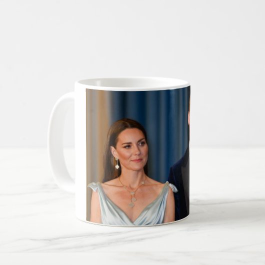 Prince William und Kate Kaffeetasse (Vorderseite Links)