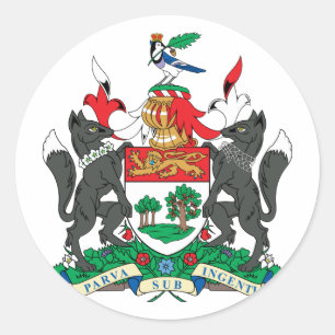 princeedward, Kanada Runder Aufkleber