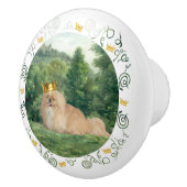 Princely Pekingese Keramikknauf (Rechts)