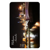 Princes Bridge Melbourne Australien - Magnet (Vertikal)