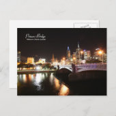 Princes Bridge Melbourne Australien Postkarte (Vorne/Hinten)