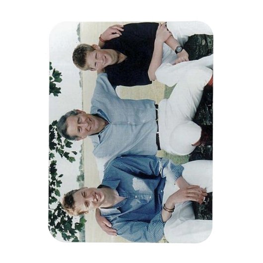 Princes Charles William Harry 1999 Magnet (Vertikal)