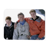 Princes Charles William Harry 2005 Magnet (Horizontal)