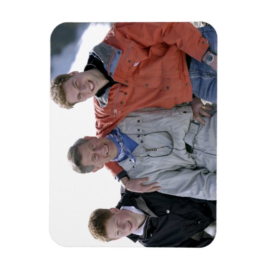 Princes Charles William Harry 2005 Magnet (Vertikal)