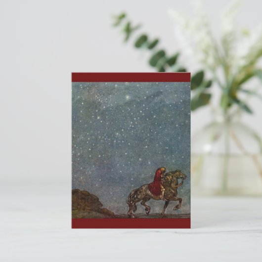 Princes Riding Postkarte (Stehend Vorderseite)