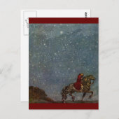 Princes Riding Postkarte (Vorne/Hinten)