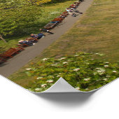 Princes Street Gardens, Edinburgh, Schottland Poster (Ecke)