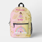 Princesa de Dios -edicion niñas Bedruckter Rucksack (Vorderseite)