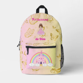 Princesa de Dios -edicion niñas Bedruckter Rucksack