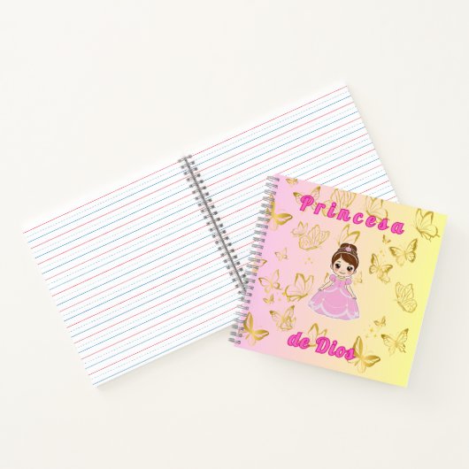 Princesa de Dios -edicion niñas  Notizblock (Innenseite)