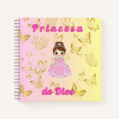 Princesa de Dios -edicion niñas  Notizblock (Vorderseite)