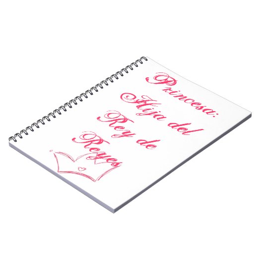 Princesa Notizblock (Linke Seite)