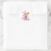 Princess 3. Geburtstag Klassischer Rundsticker Runder Aufkleber (Tasche)