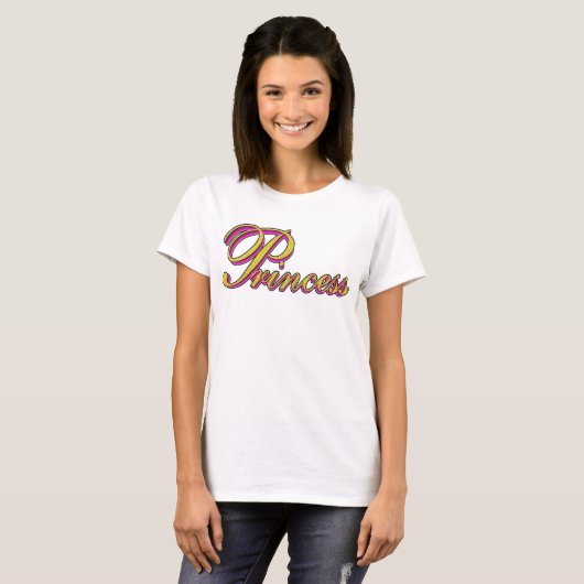 Princess 3D T-Shirt (Vorne ganz)