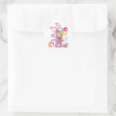 Princess 5. Geburtstag Runder Aufkleber (Tasche)