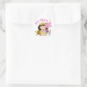 Princess All About Me 2. Geburtstag Runder Aufkleber (Tasche)