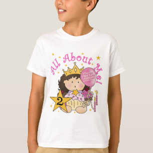 Princess All About Me 2. Geburtstag T-Shirt