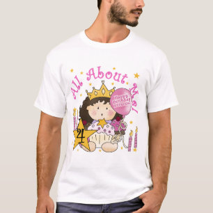 Princess All About Me 4. Birthday Tshirts