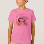 Princess All About Me 4. Birthday Tshirts (Vorderseite)