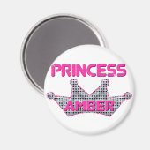 Princess Amber Magnet (Vorderseite/Rückseite)