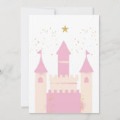 Princess and Castle Birthday Invitation | "Childre Einladung (Rückseite)