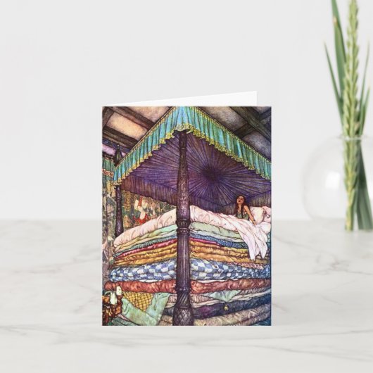 Princess and the Pea Card Karte (Vorderseite)
