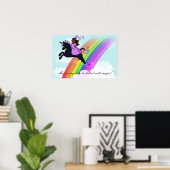 Princess and Unicorn Poster (Heimbüro)