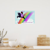 Princess and Unicorn Poster (Küche)