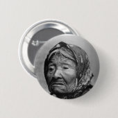 Princess Angeline - Vintages Foto 1896 Button (Vorne & Hinten)