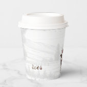 Princess Animals Geburtstagsparty Pappbecher (Vorderseite)