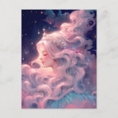 Princess Anime Girl aus Stars Postkarte (Vorderseite)