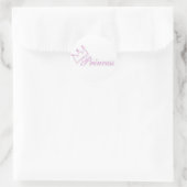 Princess-Aufkleber Runder Aufkleber (Tasche)