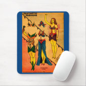 Princess Aura der 1930er Jahre 2 Papierpuppen Flas Mousepad (Mit Mouse)