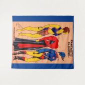 Princess Aura Papierpuppe Nr. 1 Flash Gordon aus d Wandteppich (Vorderseite (Horizontal))