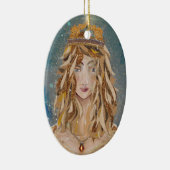 Princess Aurelie von Susan M. Epperly Keramik Ornament (Rechts)