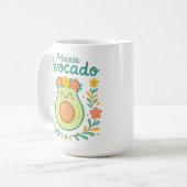 Princess Avocado Kaffeetasse (Vorderseite Links)