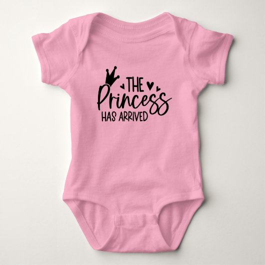 Princess Baby Bodysuit Baby Strampler (Vorderseite)