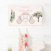 Princess Baby Dusche Blush Empfang Banner (Insitu)