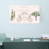 Princess Baby Dusche Blush Empfang Banner (Messeveranstaltung)