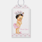 Princess Baby Dusche Geschenkanhänger (Rückseite)