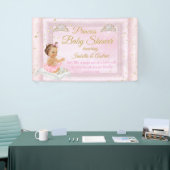 Princess Baby Dusche Tiara Pink Banner (Messeveranstaltung)