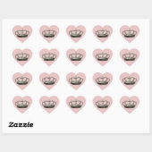 Princess Baby Shower bevorzugt Sticker (Blatt)