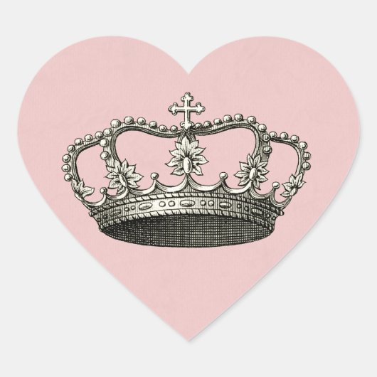 Princess Baby Shower bevorzugt Sticker (Vorderseite)