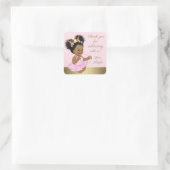 Princess Baby Shower bevorzugt Sticker (Tasche)