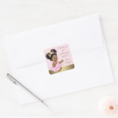 Princess Baby Shower bevorzugt Sticker (Umschlag)